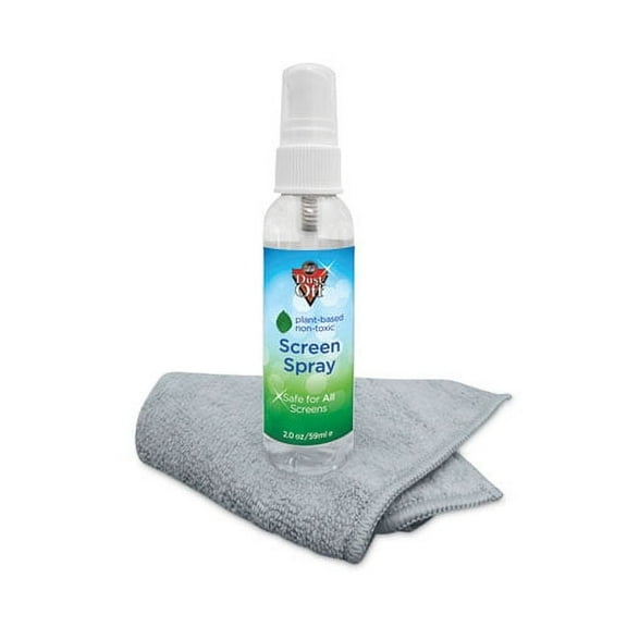 Laptop Computer Cleaning Kit, 50 Ml Spray/microfiber Cloth | Bundle of 2 Kits