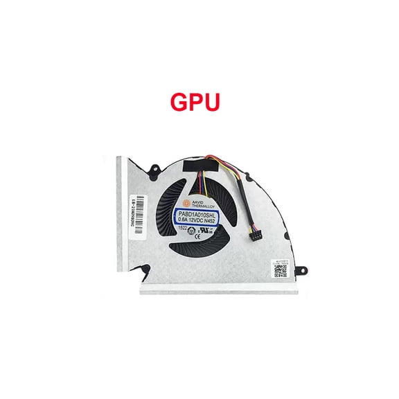 Laptop Cooler CPU GPU Cooling Fan For MSI 76 WE76 GP76 MS-17K3 17K2 17K1 N451 N452