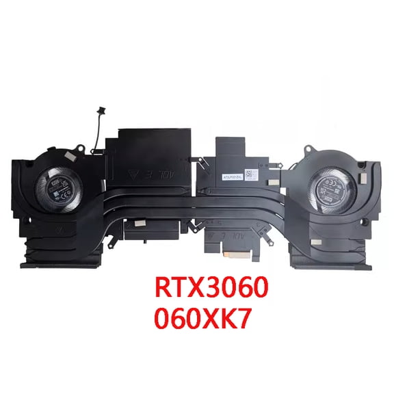 Laptop Cooler CPU GPU Cooling Fan With Heatsink For G15 5520 5525 DP/N: 0Y5MJD 060XK7