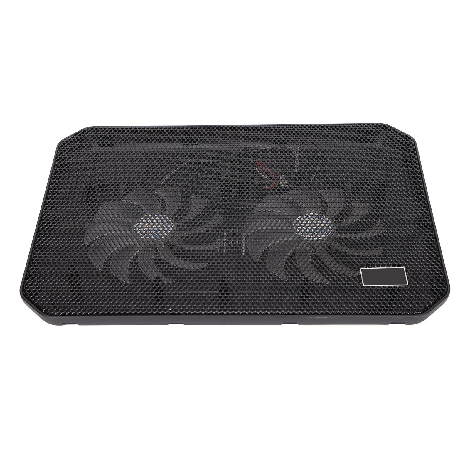 Laptop Cooling Pad Dual Fans Ergonomic Angle Fast Heat Dissipation USB Port Silent Laptop Cooler