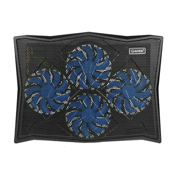 Laptop Cooling Pad Laptop Coolers for Notebook Gaming Fan Stable Stand Adjustable with 2 USB Port and Phone Holder