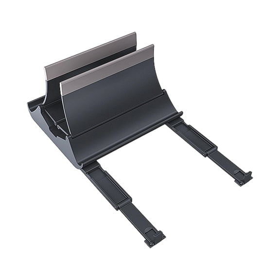Laptop Cooling Stand Risers with AntiSlip Base Graviting Activated Locking for Enhanced Airflows Workspaces Organization