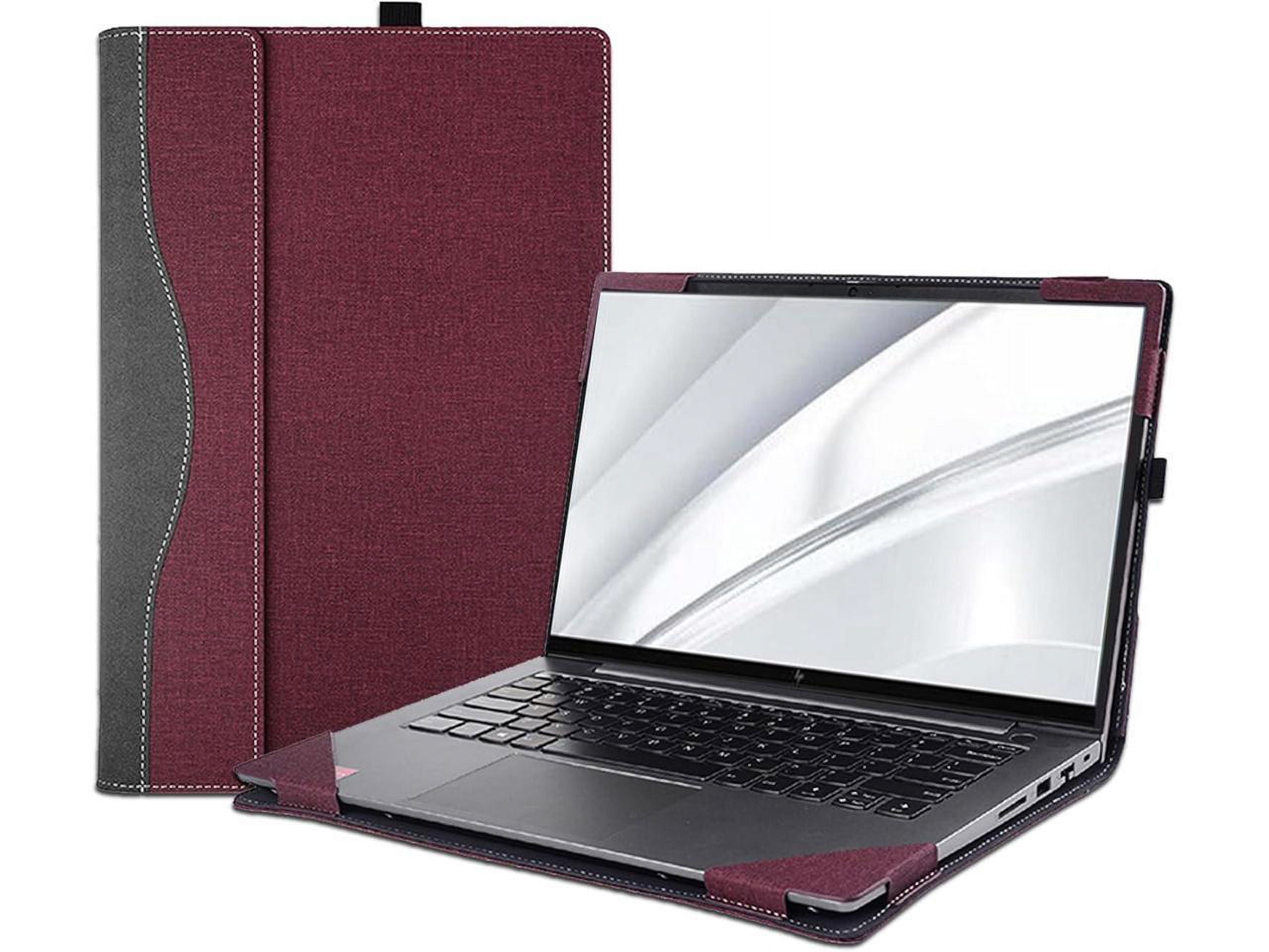 Laptop Cover Case for 15.6 inch HP EliteBook 650 G9 G10 & HP EliteBook 655 G9 G10 & HP EliteBook 850 G8 & HP EliteBook 855 G8,Detachable PU Leather Protective Shell Sleeve Accessory Bag