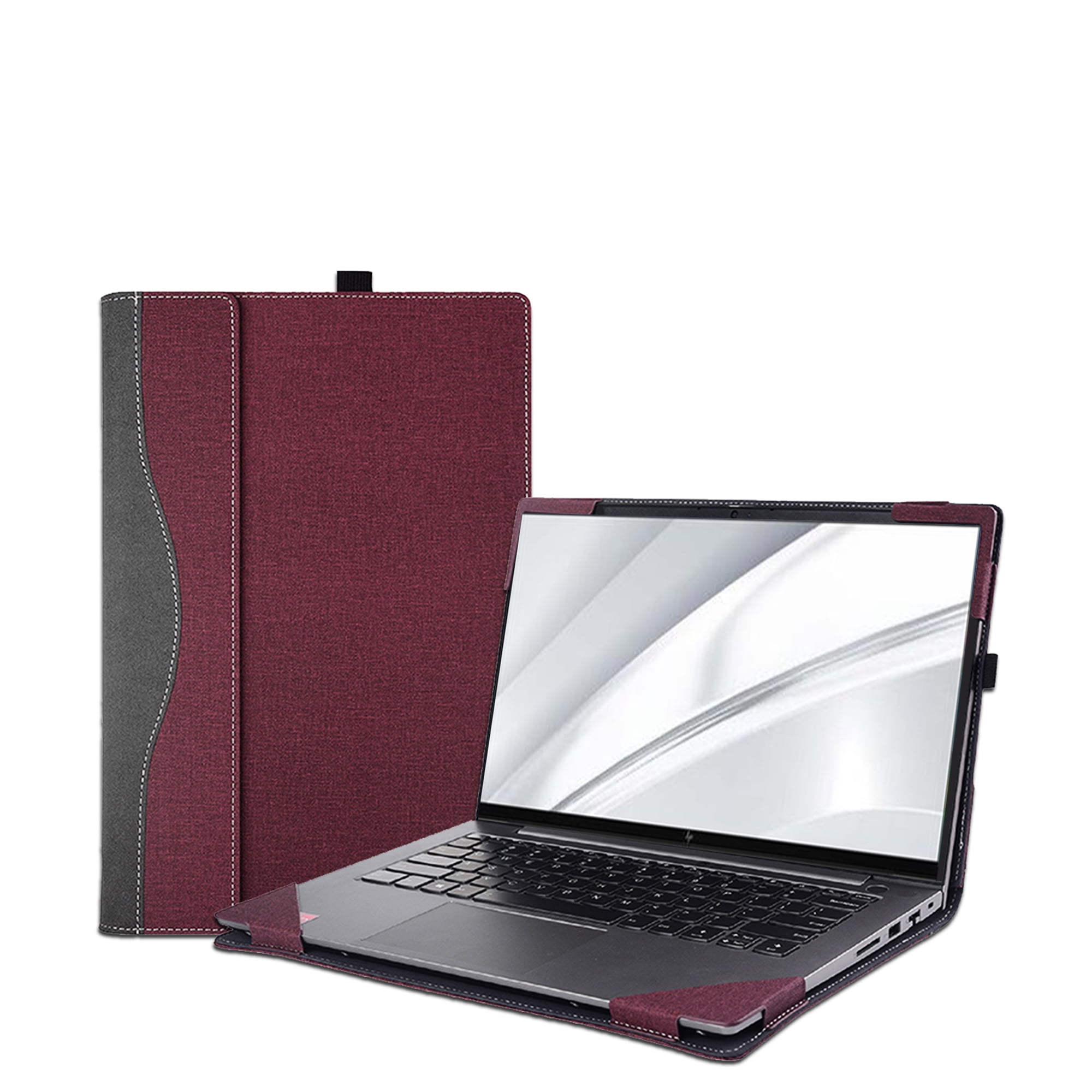 Laptop Cover Case for 15.6 inch HP EliteBook 650 G9 G10 & HP EliteBook 655 G9 G10 & HP EliteBook 850 G8 & HP EliteBook 855 G8,Detachable PU leather Protective Shell Sleeve Accessories Bag