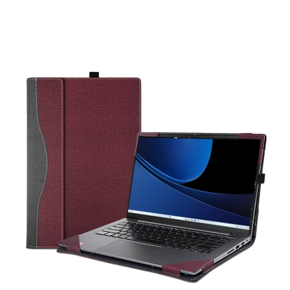 Laptop Cover Case for 15.6 inch Samsung Galaxy Book 4 /3 /2 & 15.6'' Galaxy Book 4 /3 /2 360 & for 15.6inch Galaxy Book 2/3 Pro 360,Detachable PU leather Protective Sleeve Bag Accessories