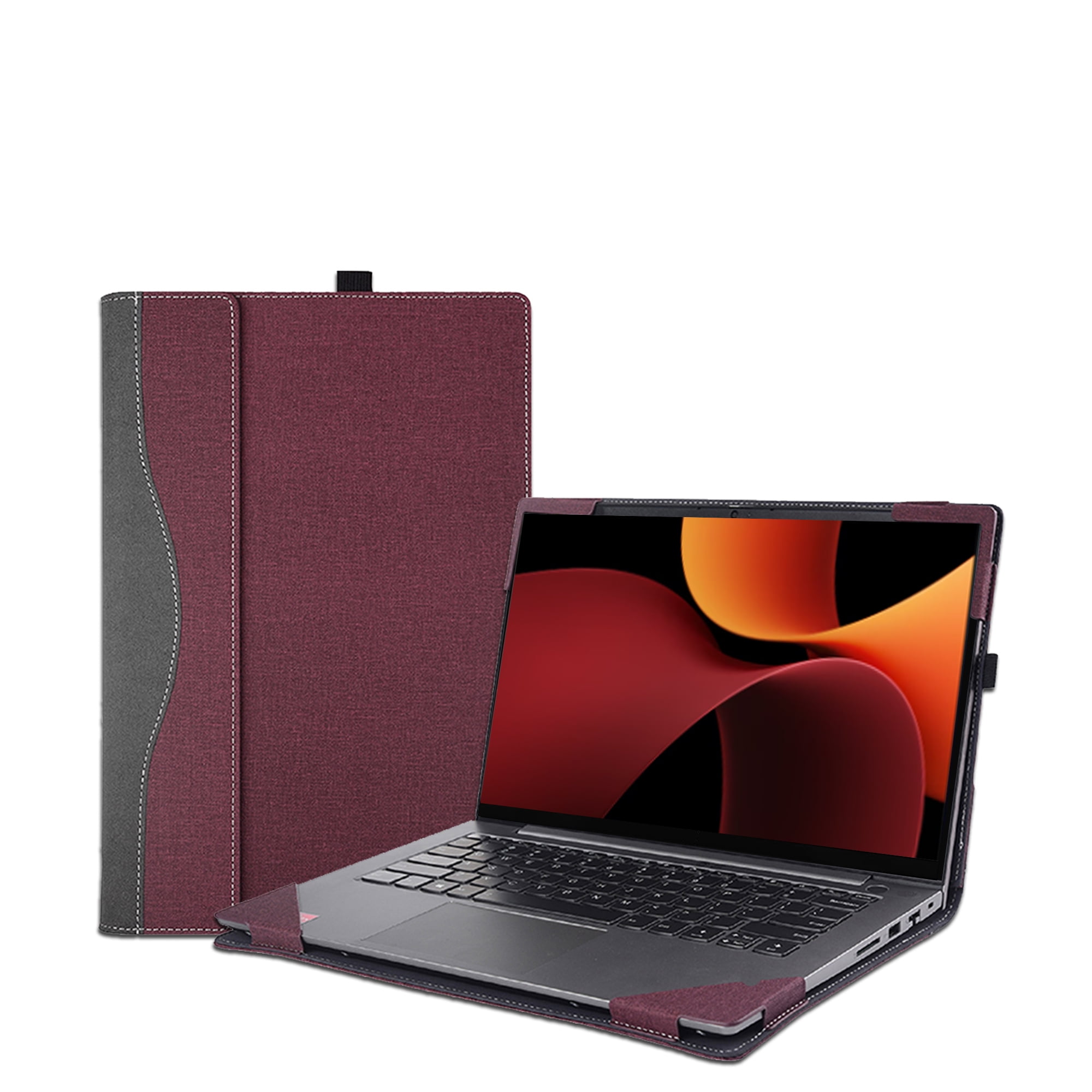 Laptop Cover Case for 16 inch Lenovo IdeaPad Slim 5 16AHP9 16IMH9 16IRU9 & for Lenovo IdeaPad Pro 5 16AHP9 16IMH9 Sleeve,PU material Detachable Notebook PC Protective Bag Accessories
