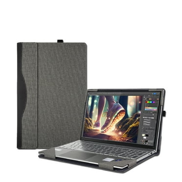 Laptop Cover Case for 16 inch Lenovo Yoga 7 2-in-1 16AHP9/16IML9 & Yoga 7 16'' Series &Yoga Slim 7 Pro 16ACH6 16ARH7 16IAH7，PU leather Protective Shell Detachable laptop Bag Accessory