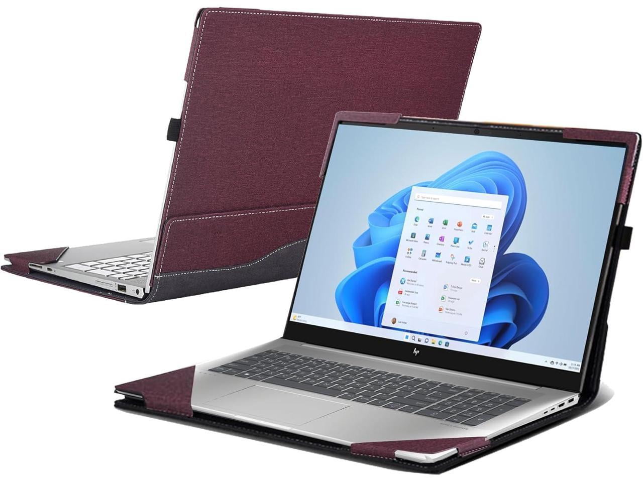 Laptop Cover Case for 17.3 inch HP Laptop 17s-cu 17-cn 17t-cn 17-cp 17z-cp / HP 470 G8 G9 G10 / HP ENVY Laptop 17-cr 17t-cr 17-ch 17-cg 17t-cw with Pen Holder and Heat Dissipation Hole