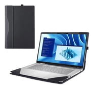 Laptop Cover Case for Dell Latitude 7455/7450/7440 14 inch[not Compatible with Any Other Model] .2-in-1 PU Leather Detachable Notebook Sleeve Computer Bag Protective