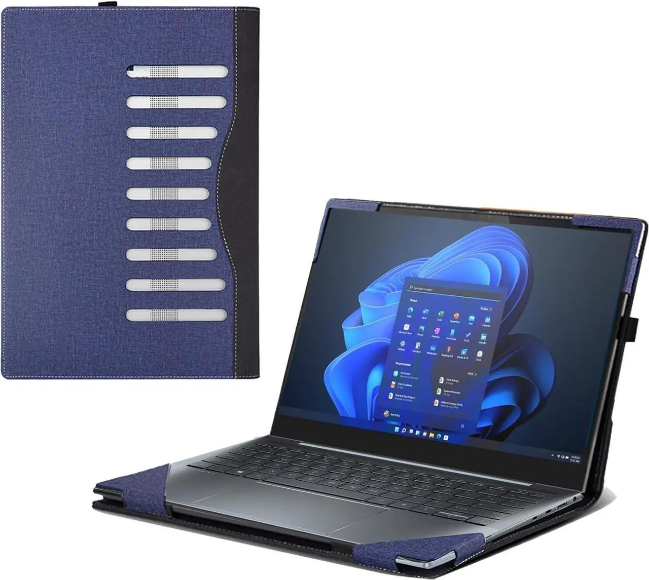 Laptop Cover Case for HP Dragonfly Notebook PC 13.5 inch G4 & for HP Elite Dragonfly 13.5 inch G3 [not for Chromebook Series],PU Leather Protective Sleeve Bag Accessories