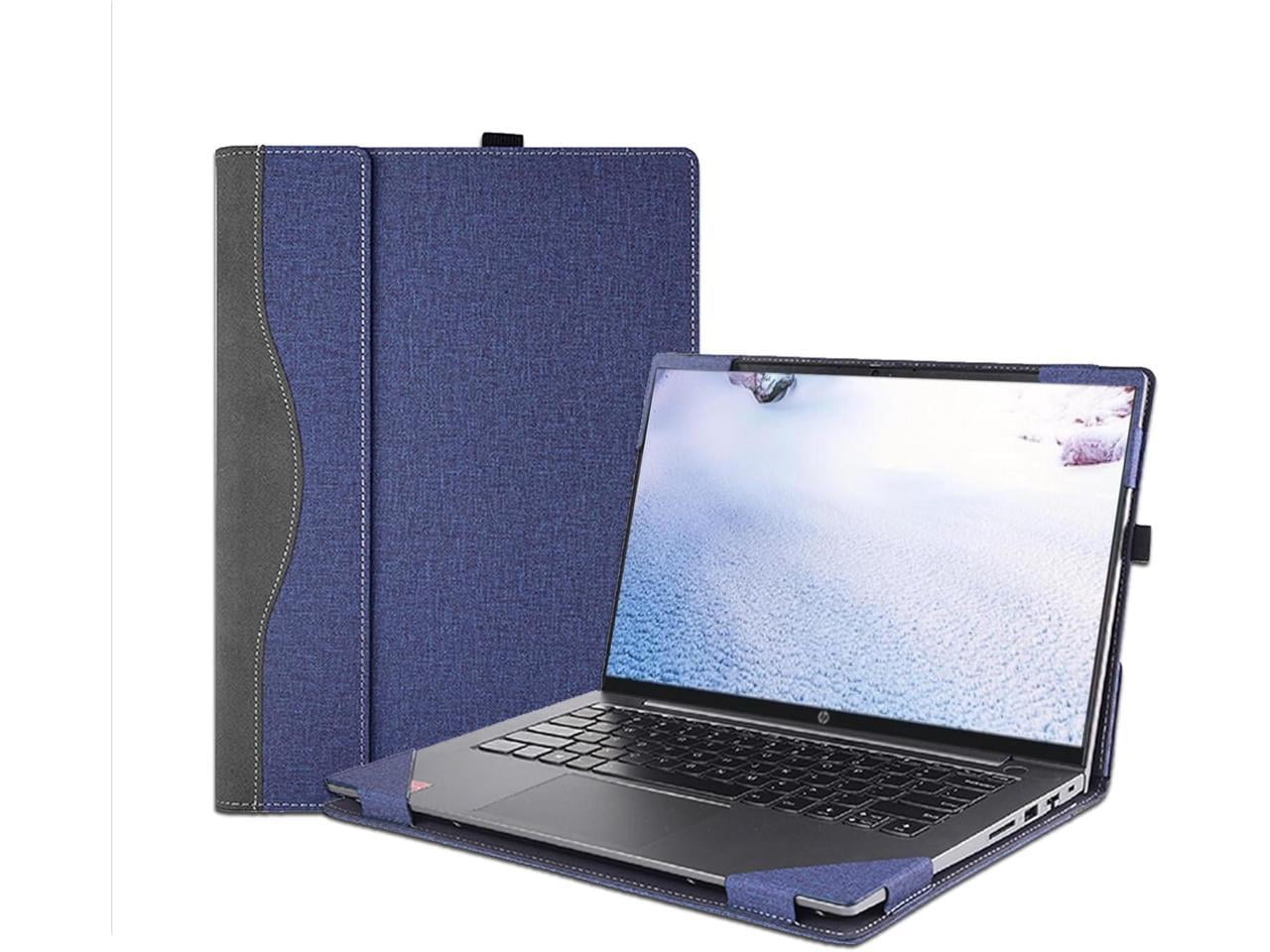Laptop Cover Case for HP ProBook 440 14 inch G10 G9 G8 Notebook PC & for HP Probook 445 G8 G9 G10 & for HP ProBook 640 G8 Sleeve,Detachable PU Leather Case Bag Accessories with Pencil Holder