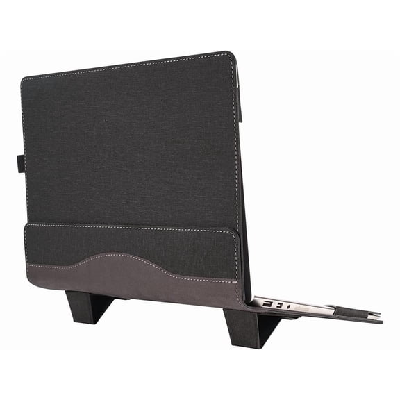 Laptop Cover Case for Microsoft Surface Laptop Go 2 / Go 1 12.4 inch 2022 2020 Release Models 2013 / 1943, PU Leather Protective Flip Folio Case with Foldable Kickstand / Pencil Holder