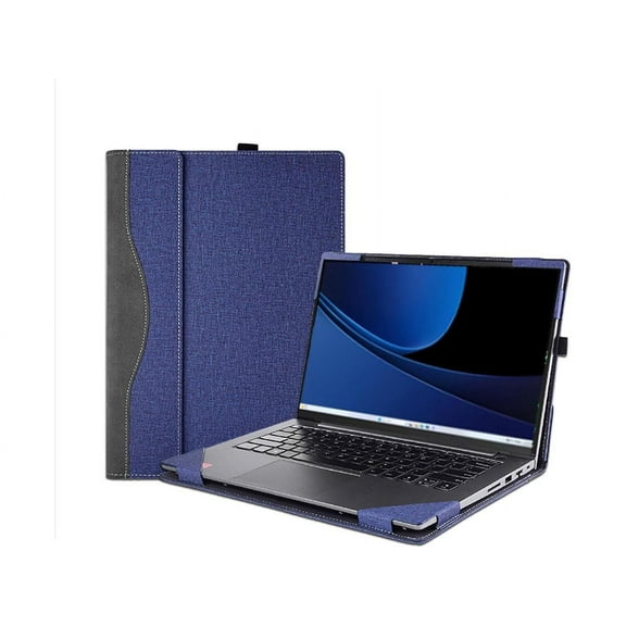 Laptop Cover Case for 15.3 inch Lenovo IdeaPad Slim 5 15IRH9 15IRU9, Detachable PU Leather Protective Sleeve Bag Accessories with Pencil Holder