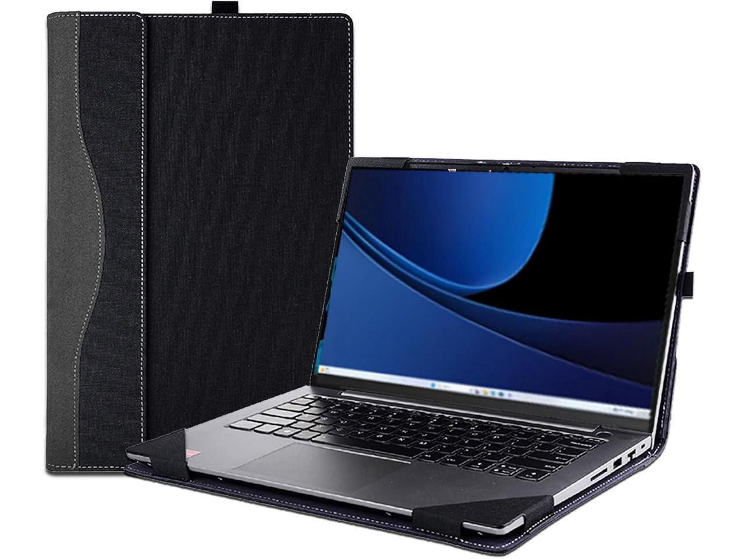 Laptop Cover Case for 15.3 inch Lenovo IdeaPad Slim 5 15IRH9 15IRU9, Detachable PU Leather Protective Sleeve Bag Accessories with Pencil Holder