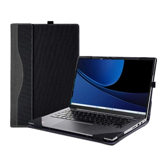 Laptop Cover Case for 15.3 inch Lenovo IdeaPad Slim 5 15IRH9 15IRU9, Detachable PU Leather Protective Sleeve Bag Accessories with Pencil Holder
