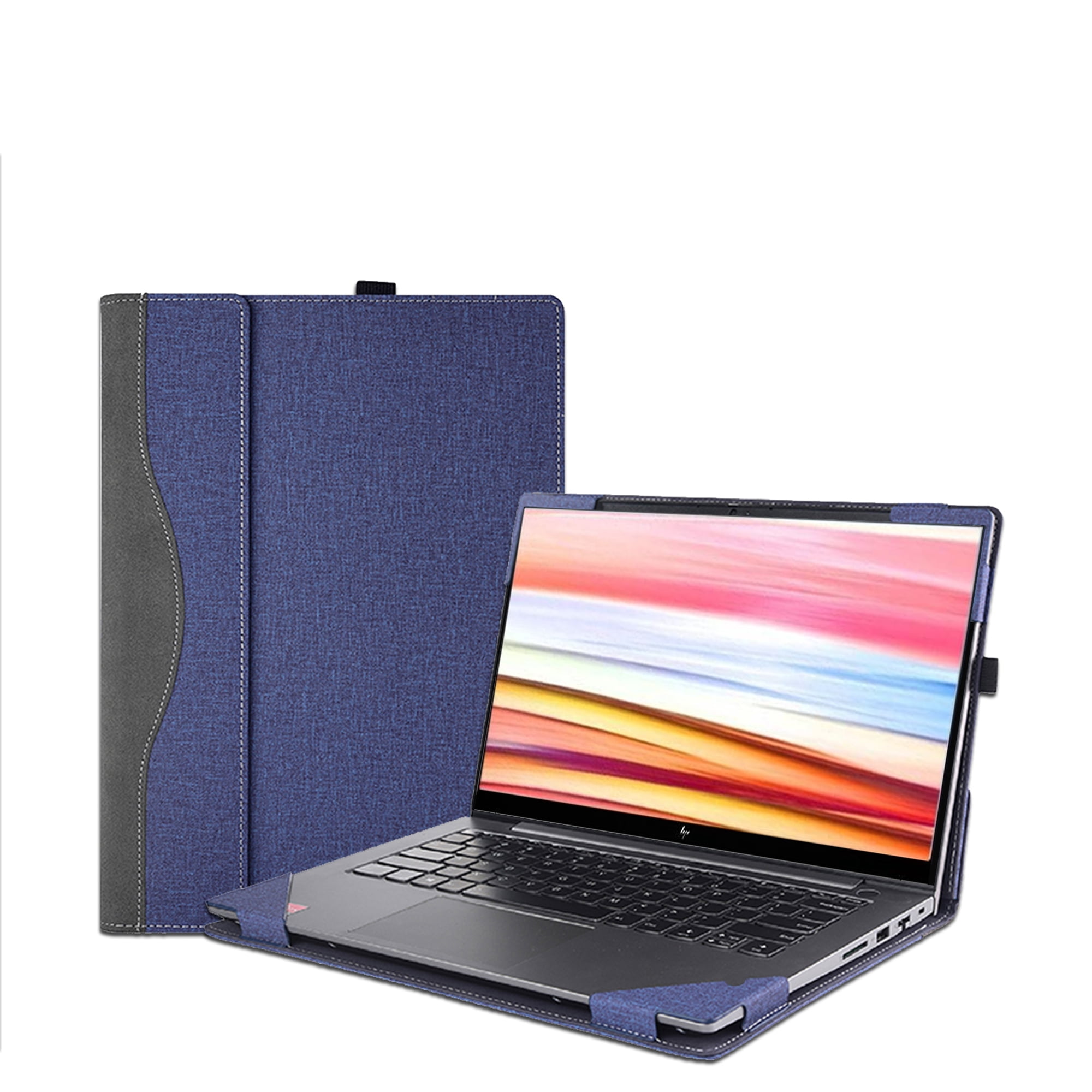 Laptop Cover Case for 16 inch HP Spectre x360 16-f 16t-f & for HP Envy 16-h 16t-h,PU leather Protective Sleeve Detachable laptop Bag Accessories