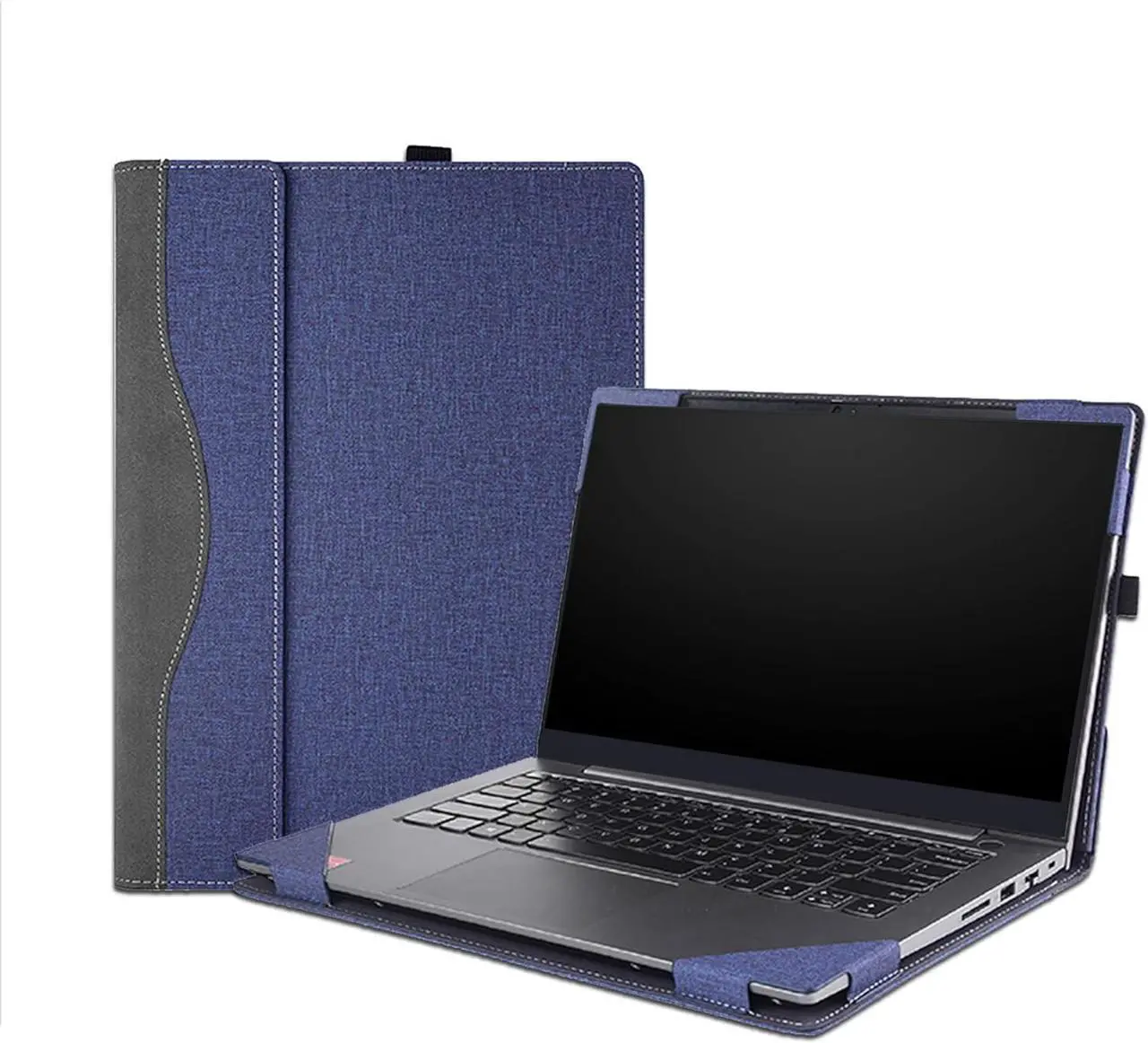 Laptop Cover Case for HP 240 14 inch G10 & for HP 245 14 inch G10 Notebook PC Sleeve,PU Leather Detachable Protective Case Bag Accessories