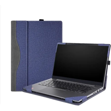 Laptop Cover Case for HP 240 14 inch G10 & for HP 245 14 inch G10 Notebook PC Sleeve,PU Leather Detachable Protective Case Bag Accessories