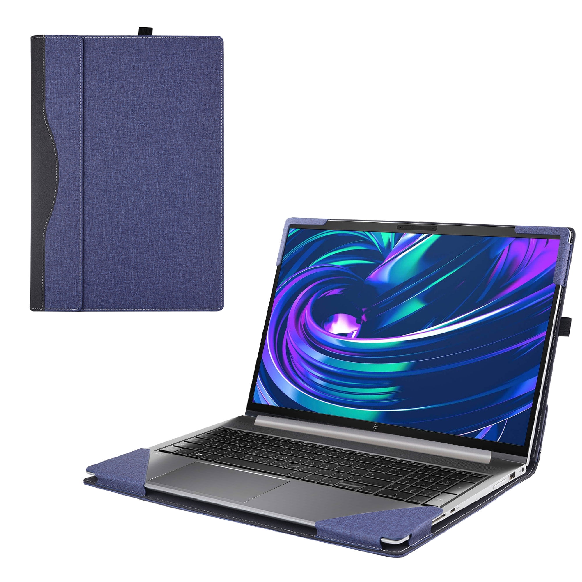 Laptop Cover Case for HP ZBook Power G10/ G9/ G8/ G7 Notebook PC (NOT Working with Other HP Models). PU Leather Detachable Notebook Sleeve
