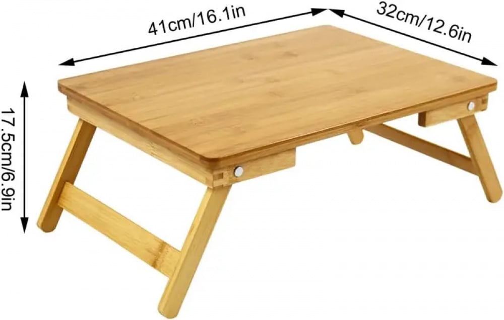Laptop Desk Flat Surface Lap Stand Table with Folding Legs Portable ...