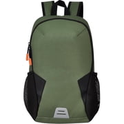 Aisboks 16L Lightweight Foldable Backpack for Men &Women, Waterproof Packable Hiking Daypack, Eco Friendly RPET Fabric Small Travel Bag, Deep Green