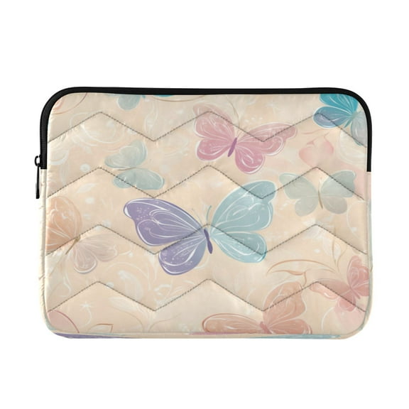 Laptop Inner Case 13.4x10.2In Laptop Case Is Suitable For 13-14In Laptop For Work Travel Outdoors Beautiful Colorful Butterfly Seamless