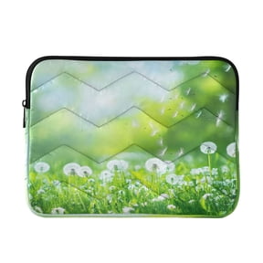 Laptop Inner Case 13.4x10.2In Laptop Case Is Suitable For 13-14In Laptop For Work Travel Outdoors Beautiful Green Grass