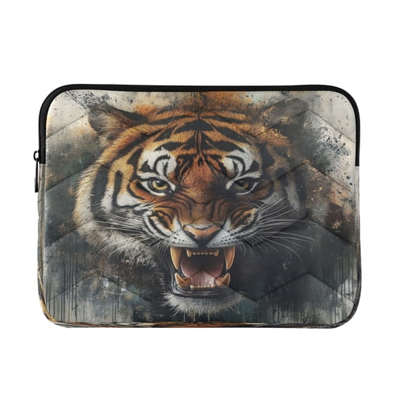 Laptop Inner Case 13.4x10.2In Laptop Case Is Suitable For 13-14In Laptop For Work Travel Outdoors Big Tiger with Big Mouth