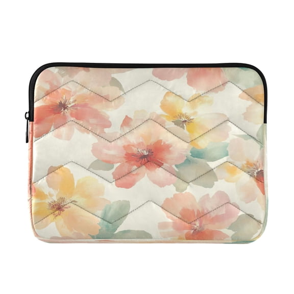 Laptop Inner Case 13.4x10.2In Laptop Case Is Suitable For 13-14In Laptop For Work Travel Outdoors Blooming Pink Flowers
