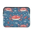 thumbnail image 1 of Laptop Inner Case 13.4x10.2In Laptop Case Is Suitable For 13-14In Laptop For Work Travel Outdoors Cartoon Red Crab, 1 of 7