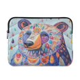 thumbnail image 1 of Laptop Inner Case 13.4x10.2In Laptop Case Is Suitable For 13-14In Laptop For Work Travel Outdoors Colorful Raindrop Bear Pattern, 1 of 7
