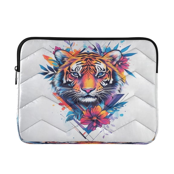 Laptop Inner Case 13.4x10.2In Laptop Case Is Suitable For 13-14In Laptop For Work Travel Outdoors Cool Color Tiger