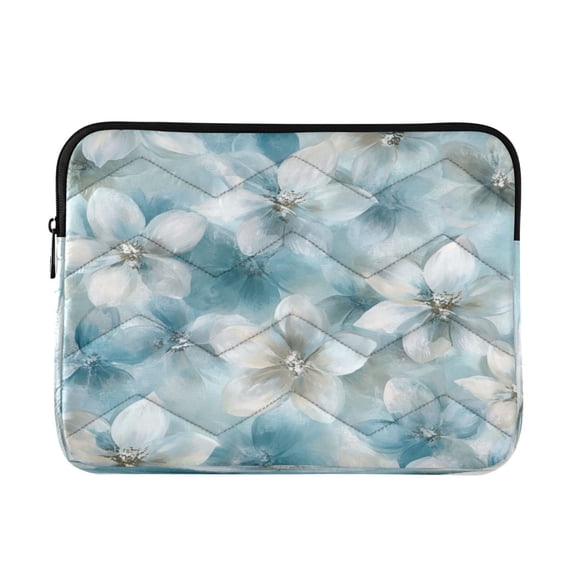 Laptop Inner Case 13.4x10.2In Laptop Case Is Suitable For 13-14In Laptop For Work Travel Outdoors Cute Blue Flowers
