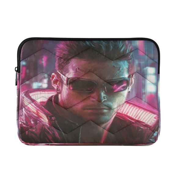 Laptop Inner Case 13.4x10.2In Laptop Case Is Suitable For 13-14In Laptop For Work Travel Outdoors Cyberpunk Man
