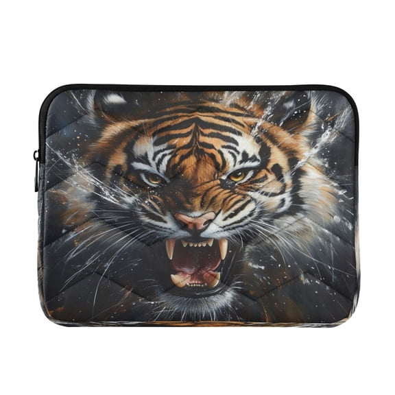 Laptop Inner Case 13.4x10.2In Laptop Case Is Suitable For 13-14In Laptop For Work Travel Outdoors Fierce Big Tiger