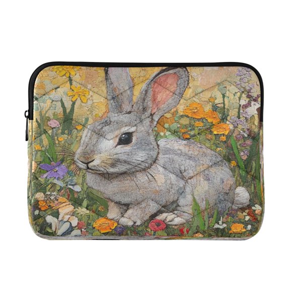 Laptop Inner Case 13.4x10.2In Laptop Case Is Suitable For 13-14In Laptop For Work Travel Outdoors Garden Rabbit