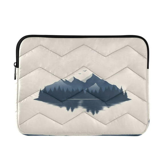Laptop Inner Case 13.4x10.2In Laptop Case Is Suitable For 13-14In Laptop For Work Travel Outdoors Ink Mountain