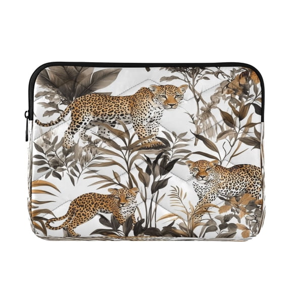 Laptop Inner Case 13.4x10.2In Laptop Case Is Suitable For 13-14In Laptop For Work Travel Outdoors Leopards