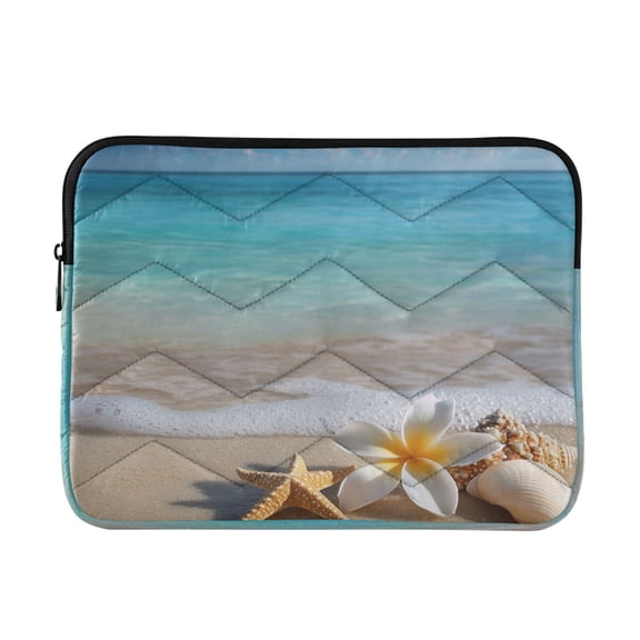 Laptop Inner Case 13.4x10.2In Laptop Case Is Suitable For 13-14In Laptop For Work Travel Outdoors Lovely Sea Shell