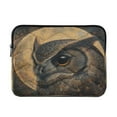 thumbnail image 1 of Laptop Inner Case 13.4x10.2In Laptop Case Is Suitable For 13-14In Laptop For Work Travel Outdoors Owl under The Moon, 1 of 7