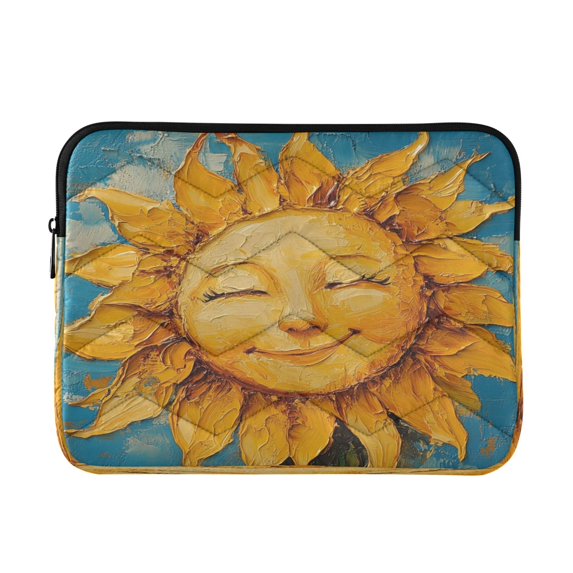 Laptop Inner Case 13.4x10.2In Laptop Case Is Suitable For 13-14In Laptop For Work Travel Outdoors Pretty Smile Sun