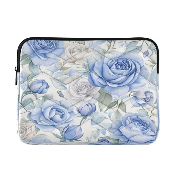 Laptop Inner Case 13.4x10.2In Laptop Case Is Suitable For 13-14In Laptop For Work Travel Outdoors Super Beautiful Blue Roses