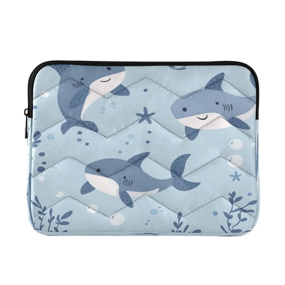 Laptop Inner Case 13.4x10.2In Laptop Case Is Suitable For 13-14In Laptop For Work Travel Outdoors Super Cute Little Shark