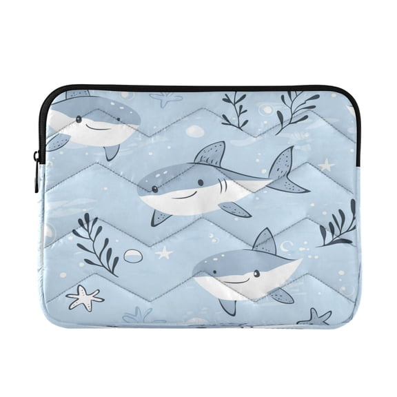 Laptop Inner Case 13.4x10.2In Laptop Case Is Suitable For 13-14In Laptop For Work Travel Outdoors Super Cute Shark