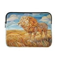 thumbnail image 1 of Laptop Inner Case 13.4x10.2In Laptop Case Is Suitable For 13-14In Laptop For Work Travel Outdoors The Lion Of The Prairie, 1 of 7
