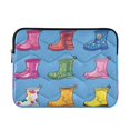 thumbnail image 1 of Laptop Inner Case 13.4x10.2In Laptop Case Is Suitable For 13-14In Laptop For Work Travel Outdoors Various Cartoon Cute Rain Boots, 1 of 7