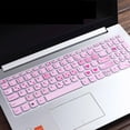 thumbnail image 1 of Laptop Keyboard Dust Cover 15.6 Inch 14 Protective Case Pink, 1 of 10