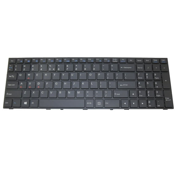 Laptop Keyboard For CLEVO P650 MP-13H83U4J430B 6-80-P6501-011-1 United States US Black With Frame And Backlit New