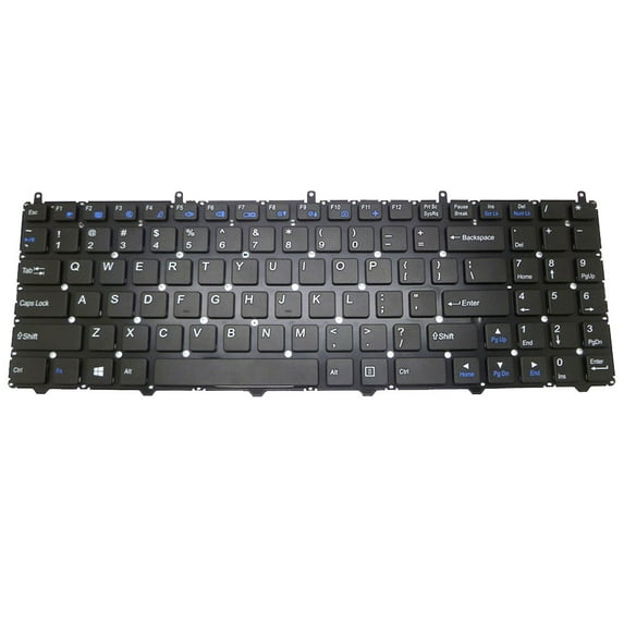 Laptop Keyboard For CLEVO W650EH MP-12N73US-4305 6-80-W65S0-010-1 United States US Black Without Frame New