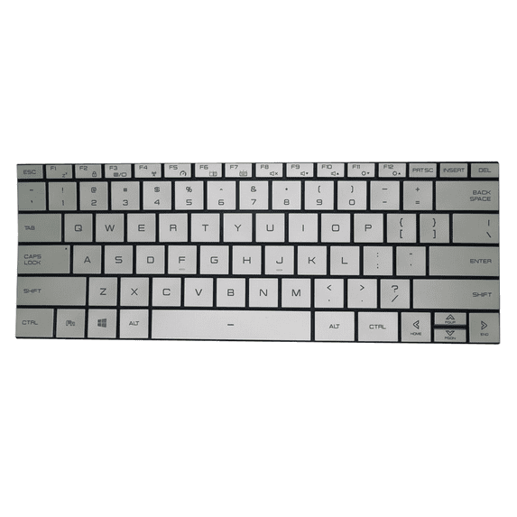 Laptop Keyboard For Motile M141 M142 M-141 M-142 M141SL English US Without Backlit Silver New